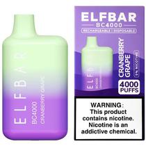 Vaper Descartável Elfbar BC4000 Cranberry Grape 4000 Puffs foto principal