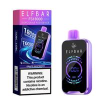 Vaper Descartável Elfbar FS18000 Grape Raspberry 18000 Puffs foto principal