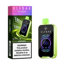 Vaper Descartável Elfbar FS18000 Lemon Mint 18000 Puffs