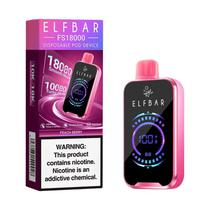 Vaper Descartável Elfbar FS18000 Peach Berry 18000 Puffs foto principal