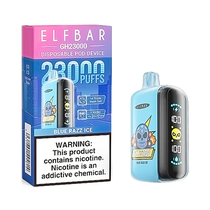 Vaper Descartável Elfbar GH23000 Blue Razz Ice 23000 Puffs foto principal