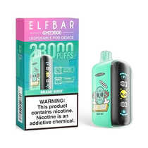 Vaper Descartável Elfbar GH23000 Miami Mint 23000 Puffs