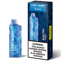 Vaper Descartável Elfbar Lost Mary MO5000 Blue Trio 5000 Puffs foto principal