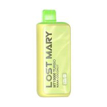 Vaper Descartável Elfbar Lost Mary MT15000 Turbo Nana Coconut 15000 Puffs