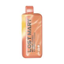 Vaper Descartável Elfbar Lost Mary MT15000 Turbo Strawberry Orange 15000 Puffs