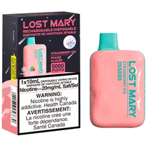 Vaper Descartável Elfbar Lost Mary OS5000 Strawberry Ice 5000 Puffs foto principal
