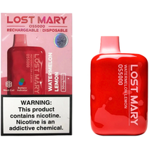 Vaper Descartável Elfbar Lost Mary OS5000 Watermelon Lemon 5000 Puffs