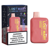 Vaper Descartável Elfbar Lost Mary OS5000 Strawberry Sundae 5000 Puffs