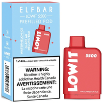 Vaper Descartável Elfbar Lowit Watermelon Ice 5500 Puffs