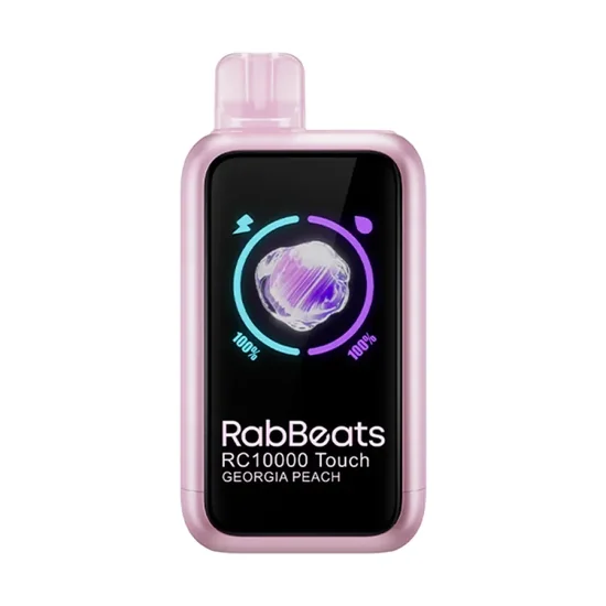 Vaper Descartável Elfbar RabBeats RC10000 Touch Georgia Peach 10000 Puffs
