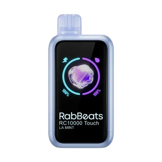 Vaper Descartável Elfbar RabBeats RC10000 Touch La Mint 10000 Puffs