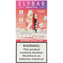Vaper Descartável Elfbar Sweet King Watermelon Roll Ups 40000 Puffs