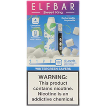 Vaper Descartável Elfbar Sweet King Wintergreen Savers 40000 Puffs