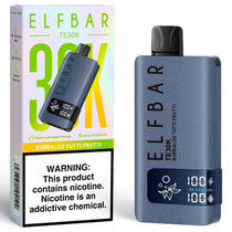 Vaper Descartável Elfbar TE30K Bubbaloo Tutti Frutti 30000 Puffs