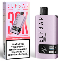 Vaper Descartável Elfbar TE30K Cherry Strazz 30000 Puffs