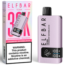 Vaper Descartável Elfbar TE30K Strawberry Watermelon Ice 30000 Puffs