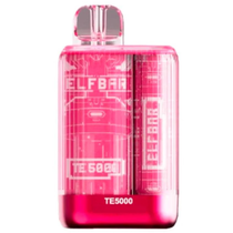 Vaper Descartável Elfbar TE5000 Cherry Lemon Peach Ice 5000 Puffs