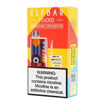 Vaper Descartável Elfbar TE6000 Elfbull 6000 Puffs foto principal