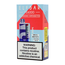 Vaper Descartável Elfbar TE6000 Grape 6000 Puffs foto principal