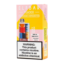 Vaper Descartável Elfbar TE6000 Juicy Peach 6000 Puffs foto principal