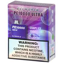 Vaper Descartável Elfworld PE10000 Grape Ice 10000 Puffs