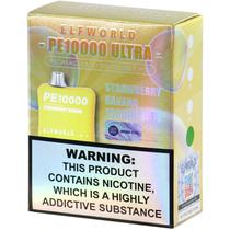 Vaper Descartável Elfworld PE10000 Strawberry Banana 10000 Puffs
