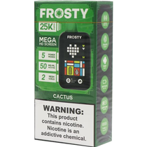 Vaper Descartável Frosty Cactus 25000 Puffs foto principal