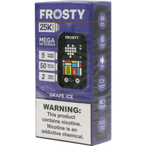 Vaper Descartável Frosty Grape Ice 25000 Puffs foto principal