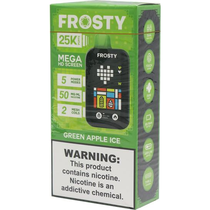 Vaper Descartável Frosty Green Apple Ice 25000 Puffs foto principal