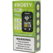 Vaper Descartável Frosty Passion Fruit Kiwi 25000 Puffs foto principal