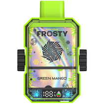 Vaper Descartável Frosty Spinner Green Mango 12000 Puffs foto principal