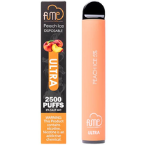 Vaper Descartável Fume Ultra Peach Ice 2500 Puffs foto principal