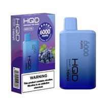 Vaper Descartável HQD HBAR Grapey 6000 Puffs foto principal