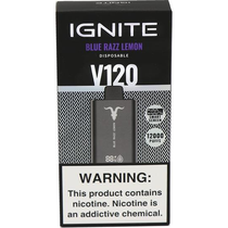 Vaper Descartável Ignite V120 Blue Razz Lemon 12000 Puffs