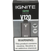 Vaper Descartável Ignite V120 Cactus 12000 Puffs