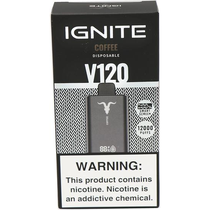 Vaper Descartável Ignite V120 Coffee 12000 Puffs