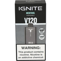 Vaper Descartável Ignite V120 Menthol 12000 Puffs foto principal