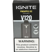 Vaper Descartável Ignite V120 Pineapple Ice 12000 Puffs foto principal