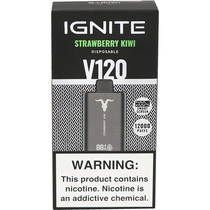 Vaper Descartável Ignite V120 Strawberry Kiwi 12000 Puffs foto principal