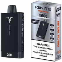 Vaper Descartável Ignite V150 Cherry Banana 15000 Puffs foto principal