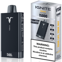 Vaper Descartável Ignite V150 Tobacco 15000 Puffs foto principal