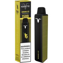 Vaper Descartável Ignite V15 Banana Ice 1500 Puffs foto principal