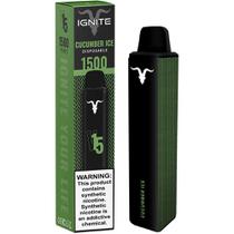 Vaper Descartável Ignite V15 Cucumber Ice 1500 Puffs foto principal