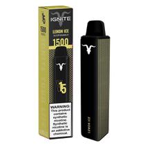 Vaper Descartável Ignite V15 Lemon Ice 1500 Puffs foto principal