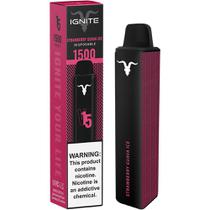Vaper Descartável Ignite V15 Strawberry Guava Ice 1500 Puffs