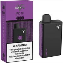 Vaper Descartável Ignite V40 Grape Ice 4000 Puffs foto principal