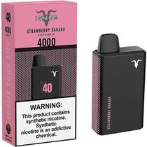 Vaper Descartável Ignite V40 Strawberry Banana 4000 Puffs foto principal