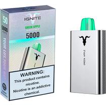 Vaper Descartável Ignite V50 Green Apple 5000 Puffs foto principal