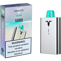 Vaper Descartável Ignite V50 Icy Mint 5000 Puffs foto principal