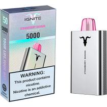 Vaper Descartável Ignite V50 Strawberry Banana 5000 Puffs foto principal